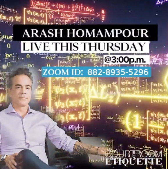 Winning The Impossible Case: A Webinar With Arash Homampour On May 7