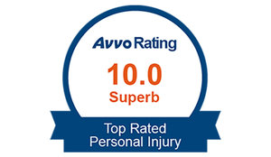 10 out 10 Superb rating at AVVO.com