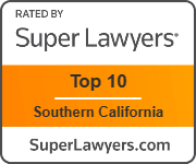 Super Lawyer since 2005 and one of the Top 10 Super Lawyers in Southern California since 2021