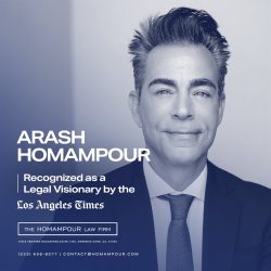 Arash Homampour: 2023 Los Angeles Times Consumer Attorney Recognition